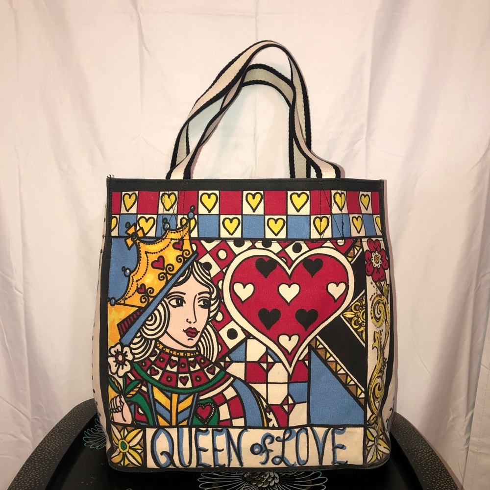 Brighton Queen of Love Large Tote by Tom Clancy